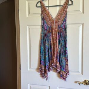 Free people flowy mini dress